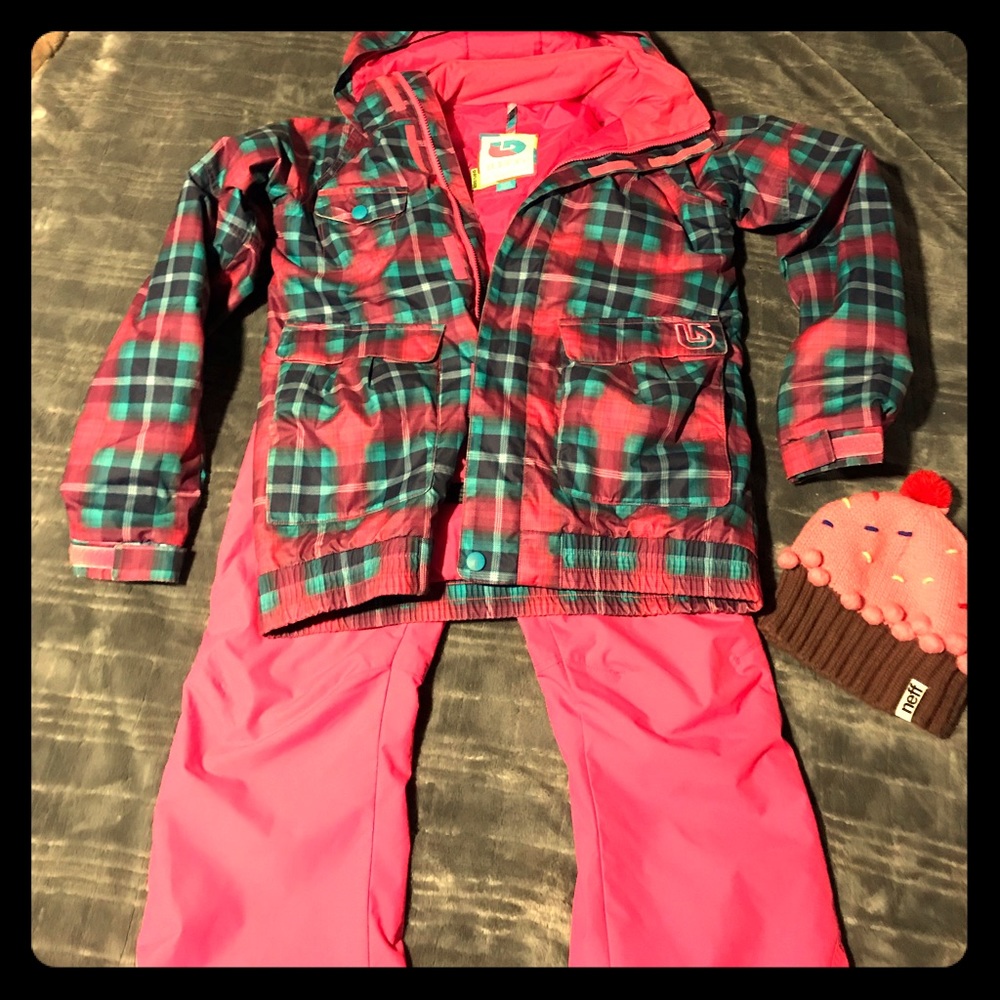 🏂💕perfect super cute Burton starter apparel set
